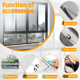 Ghguole screen support clips for secure, reusable mounting