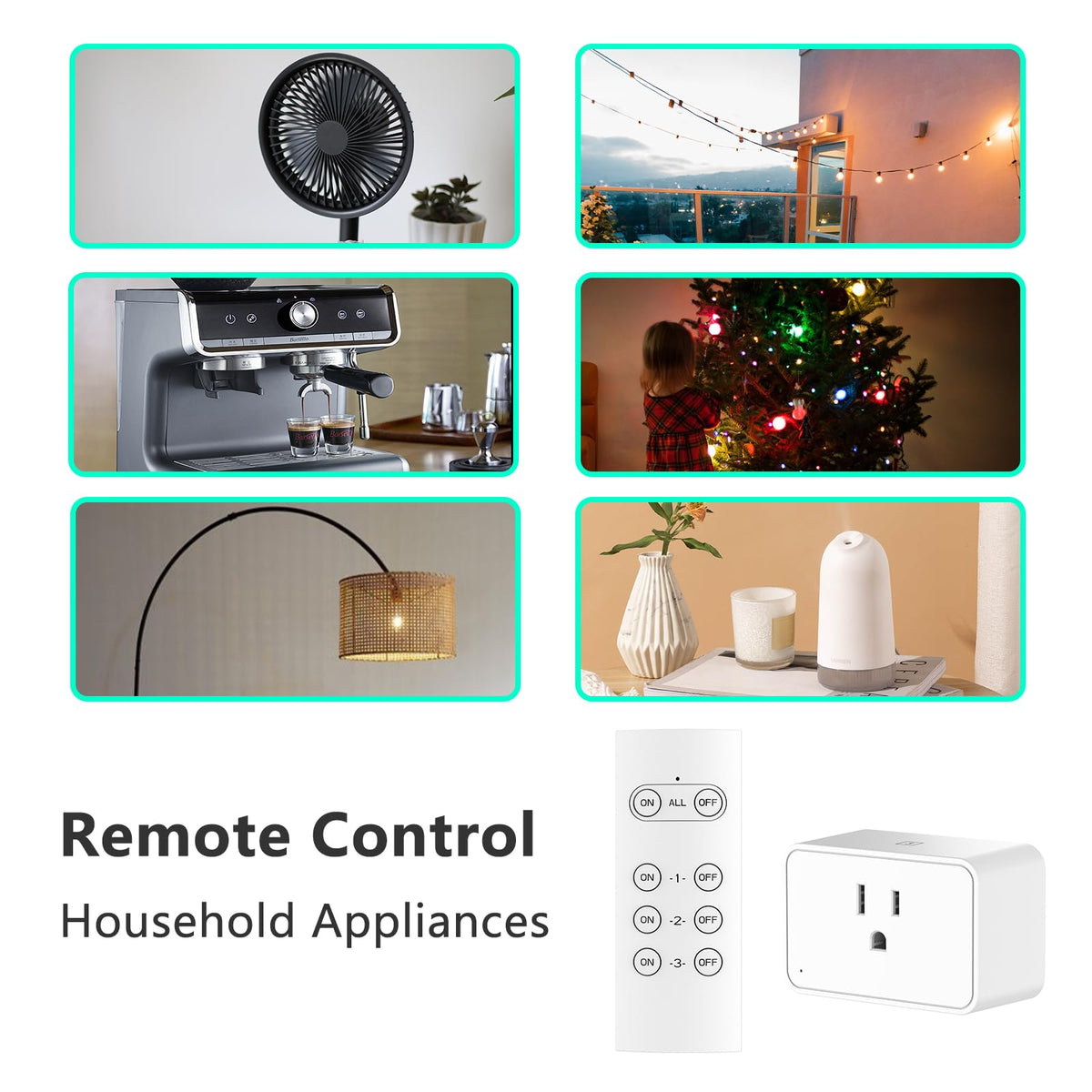 G-Homa system with multiple outlets paired for centralized control.