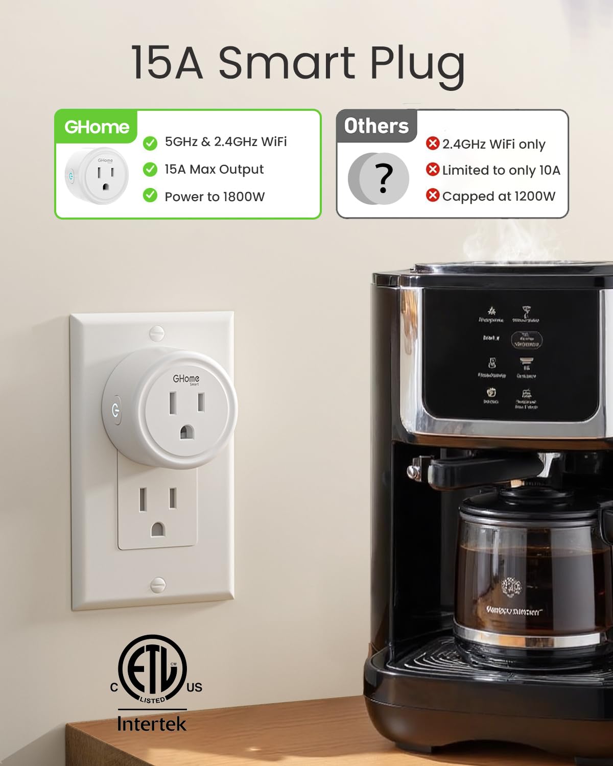 GHome Smart app setup screen showing quick pairing process