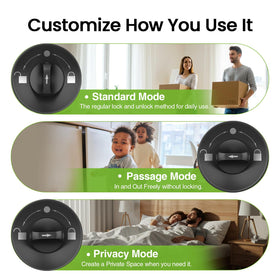 GHome Smart biometric recognition shows fast unlock in seconds