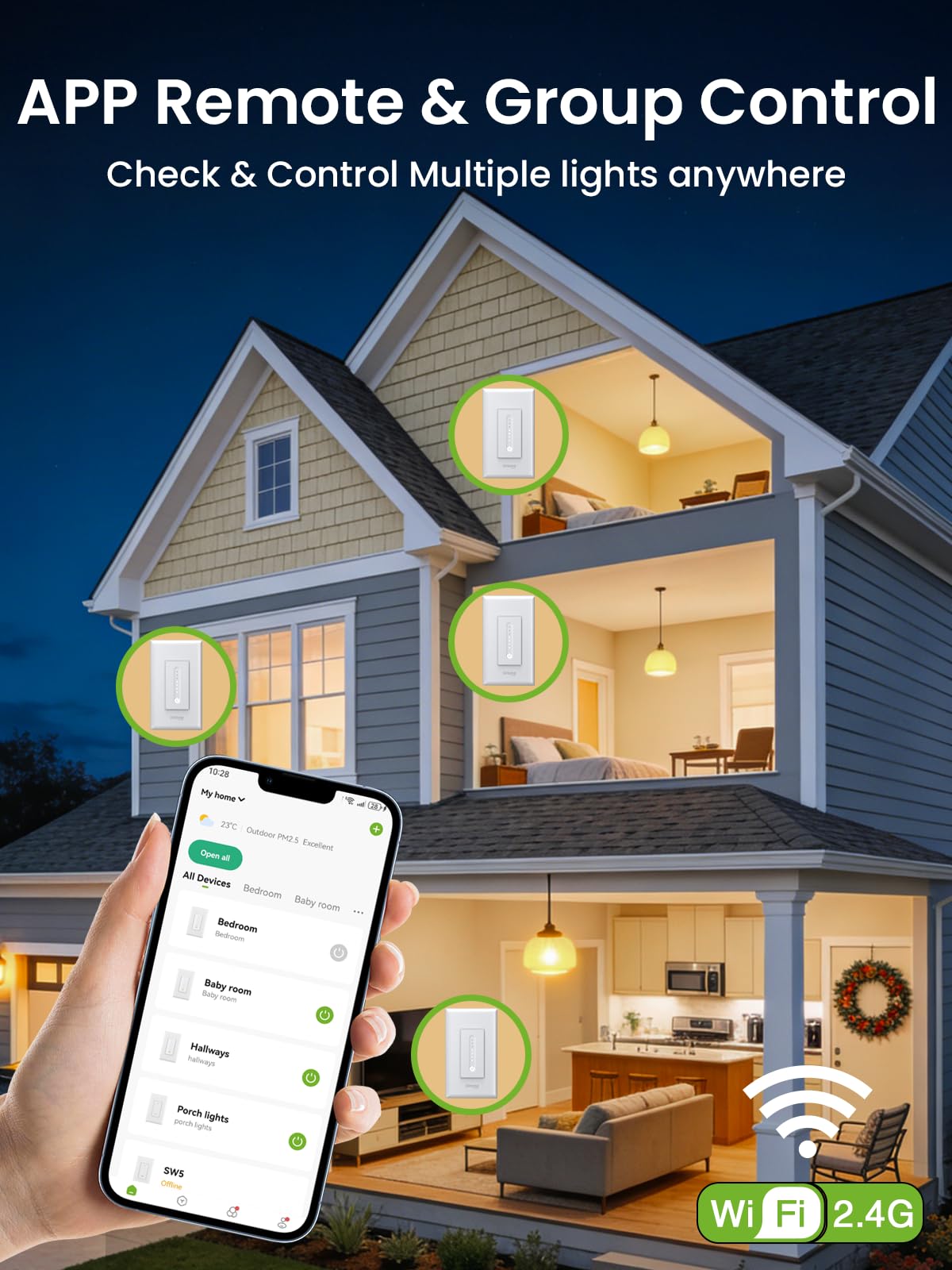 GHome Smart line-side 3-way setup for compatibility.