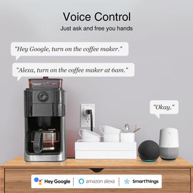 GHome Smart Plug app remote control highlights control from anywhere