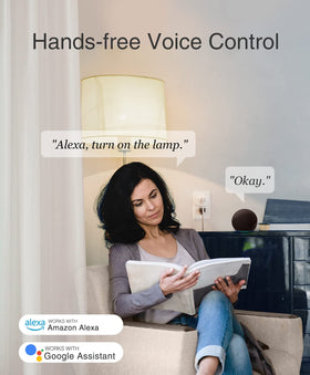 GHome Smart Plug Mini with ETL and FCC certifications displayed.
