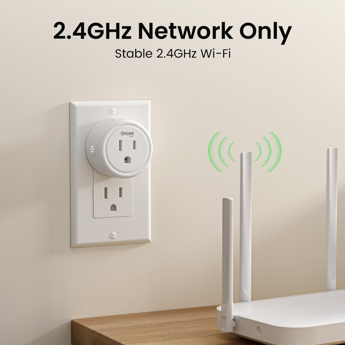 GHome Smart Plug Mini ETL and FCC listed for safety and reliability.