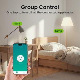 GHome Smart Plug Mini schedules and timers automate devices.