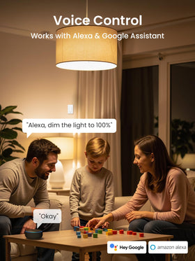 GHome Smart scheduling and timer mode for automated lighting.
