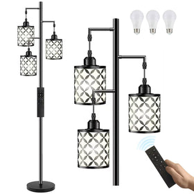 GHOOCEMLUX eye care lighting reduces glare for reading or work.