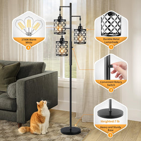 GHOOCEMLUX included 2000LM LEDs offer immediate brightness.