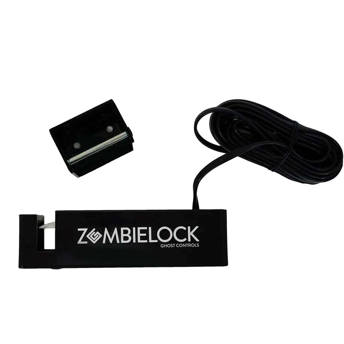 Ghost Controls AXZL ZombieLock installation on tubular gates enables quick setup.