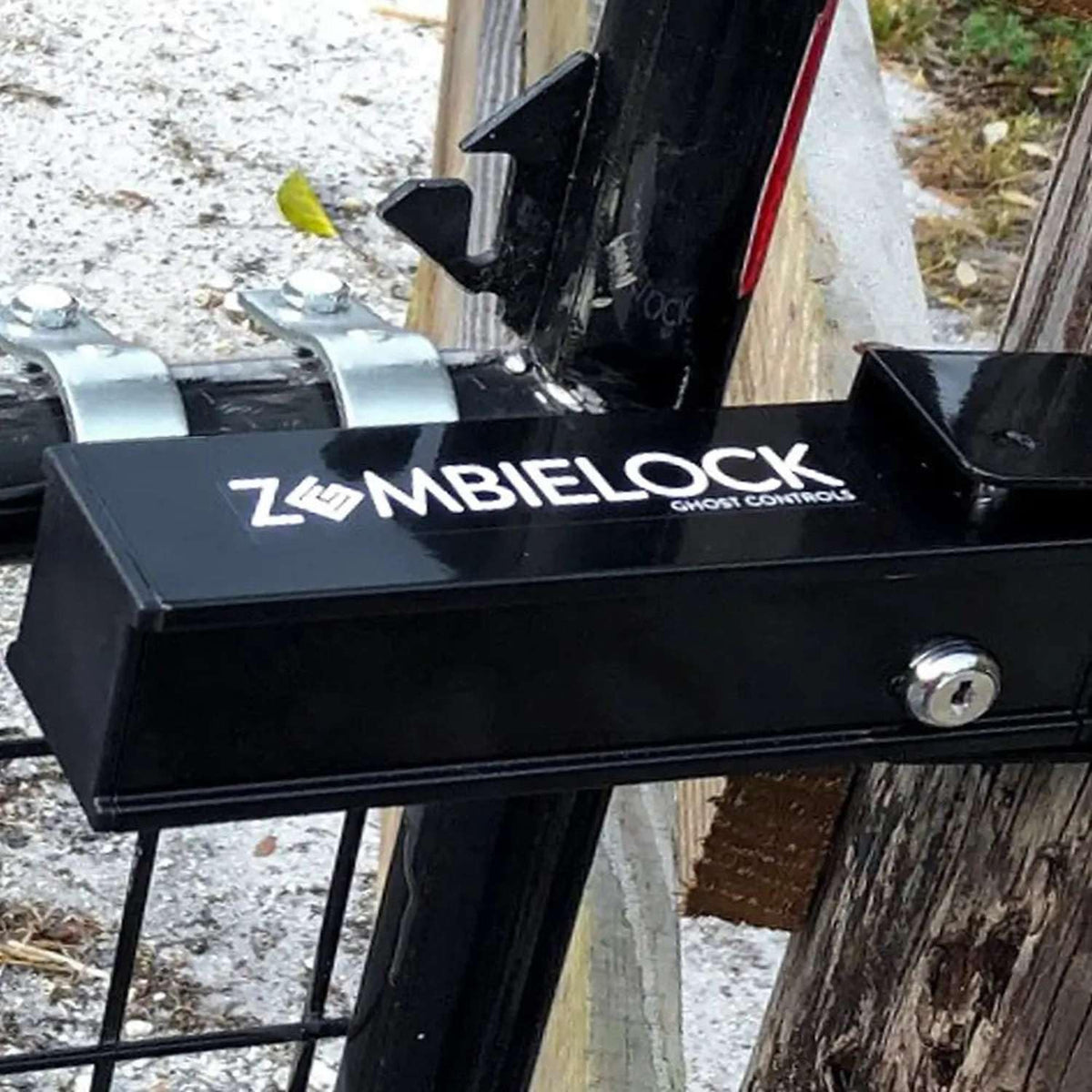 Ghost Controls AXZL ZombieLock weather-resistant housing suitable for outdoor use.