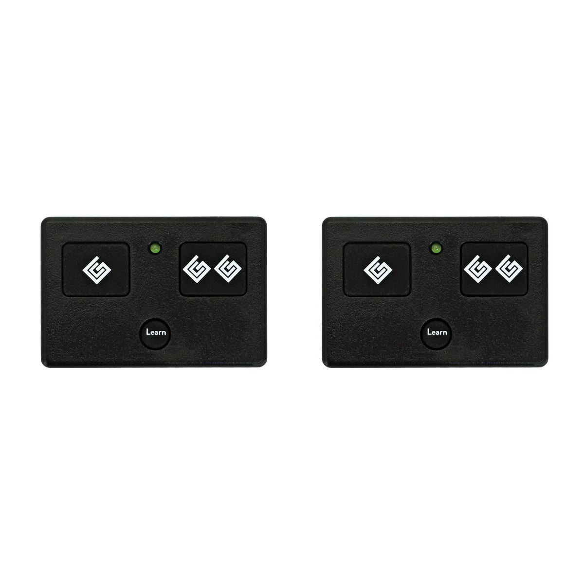 Ghost Controls TDS2 3-button remotes enabling long-range gate access.