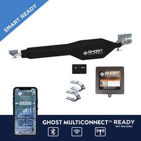 Ghost Controls TSS1 3-button remote provides convenient access.