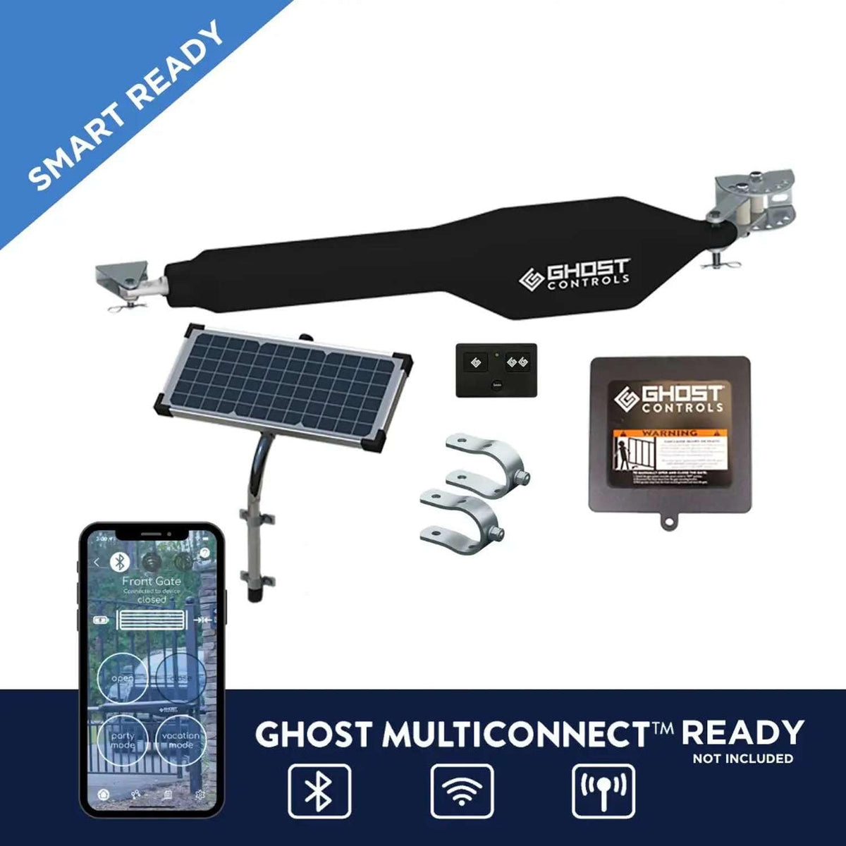 Ghost Controls TSS1XP control box panel enabling reliable operation with simple wiring