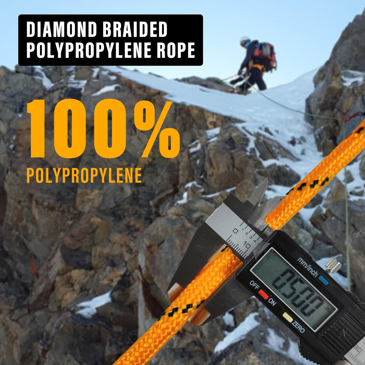 GIAHAND camping rope provides heavy-duty performance for tents and tarps