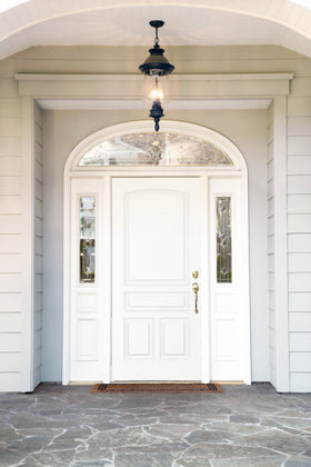 Giani Honey Oak door kit includes tools for easy application and complete coverage