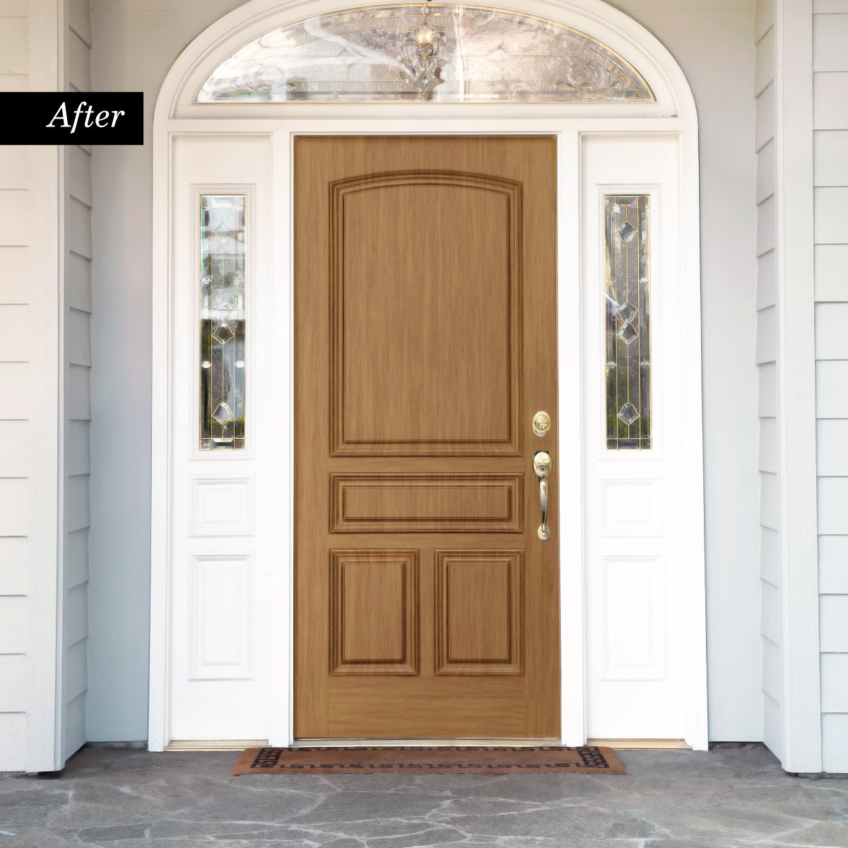 Giani Honey Oak wood grain finish coat adds authentic texture and wood-like depth