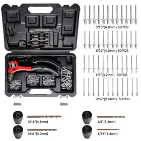 GIANTISAN rivet kit supports metalwork applications and repairs.