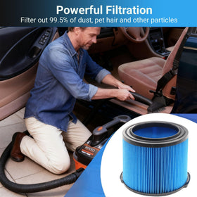 Keeps workshop clean and dust-free with regular replacement.