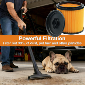 GIBTOOL two-pack with cartridge filters and retainer.