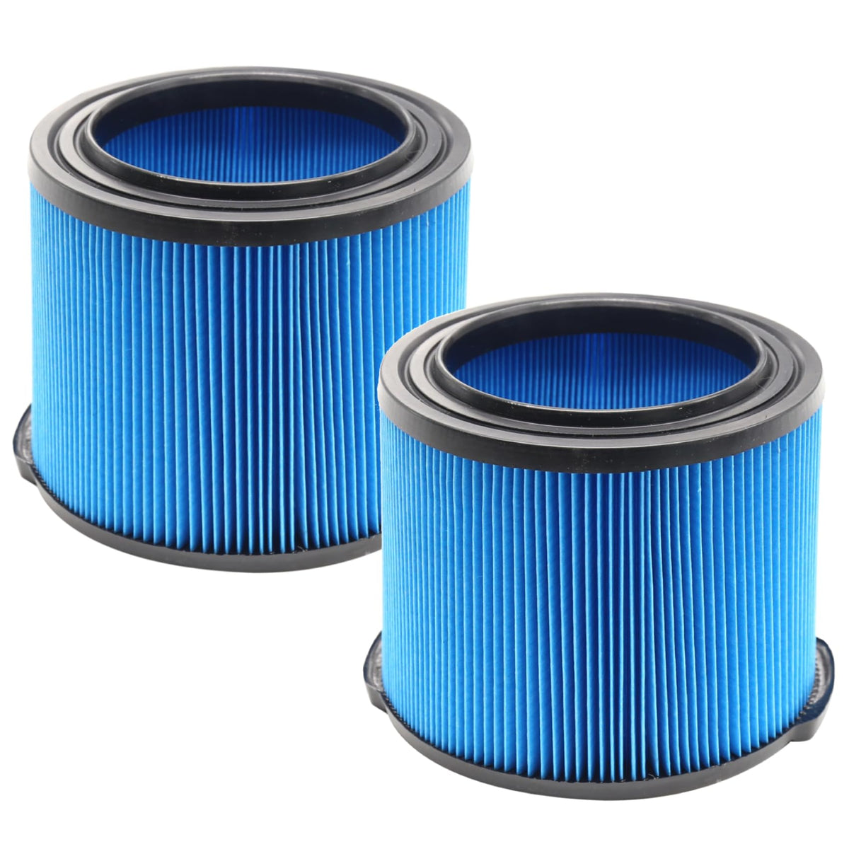 GIBTOOL VF3500 2-pack filter kit fits Ridgid vacuums for stronger suction.