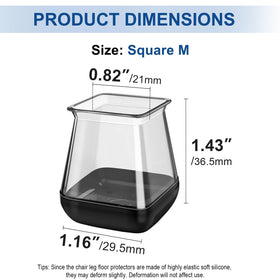 GICUNK floor protector suitable for both carpet and hard surfaces.