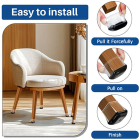 GICUNK silicone-TP elastomer bottom protects floors during movement