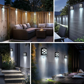 GIGALUMI outdoor wall lights ideal for patio and porch illumination.