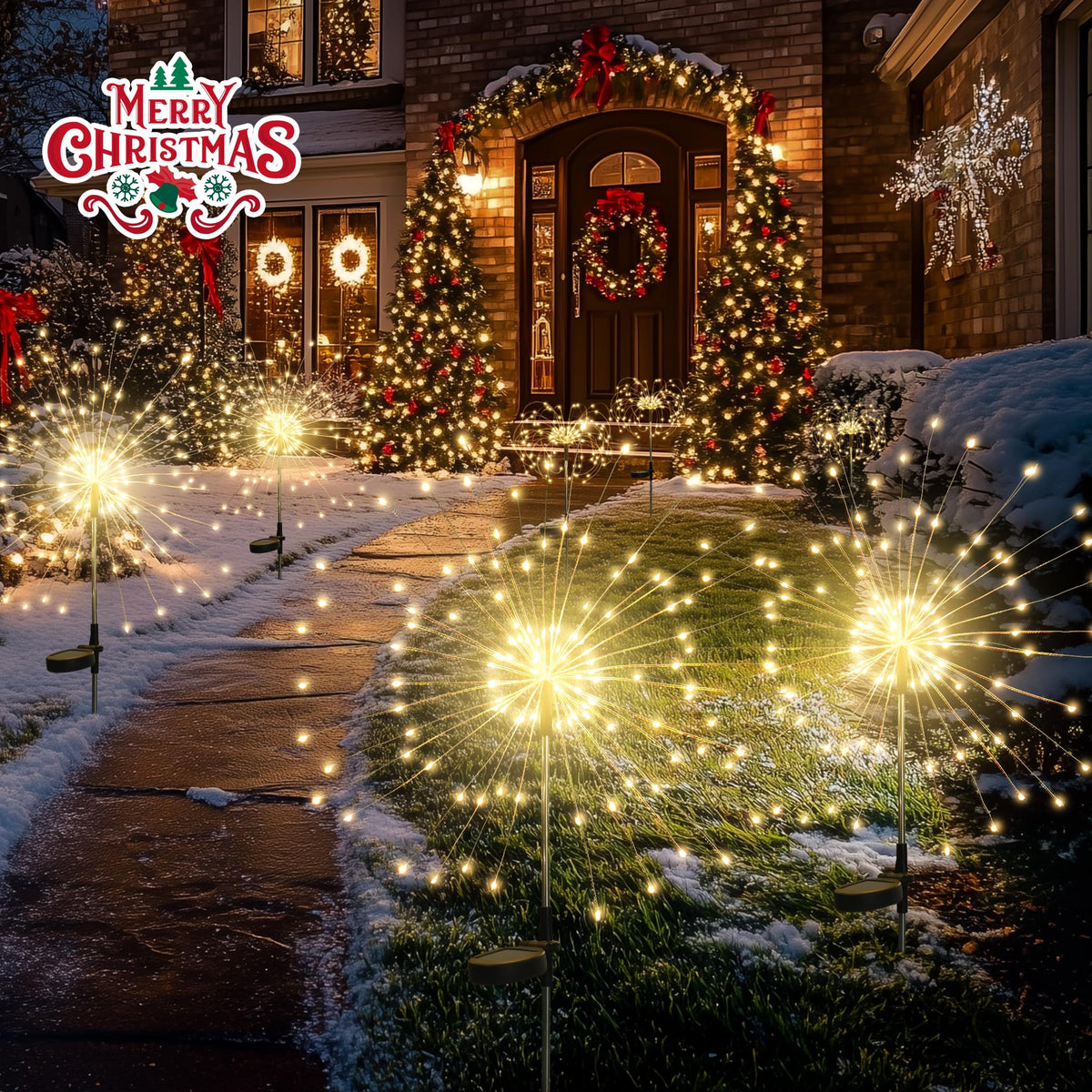 GIGALUMI flexible copper wire lights ideal for creative garden shapes.
