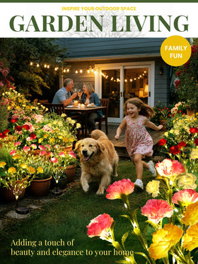 GIGALUMI gift-ready solar flowers ideal for garden gifts