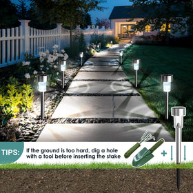 GIGALUMI IP44 waterproof rating helps lights perform in rain and snow