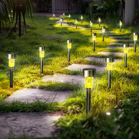 GIGALUMI led landscape light demonstrates durable construction for outdoor use.