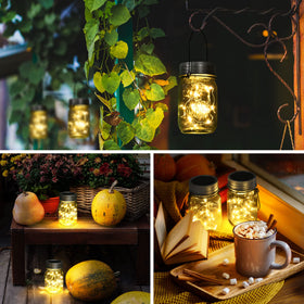 GIGALUMI outdoor waterproof solar lantern brightens patios and walkways.