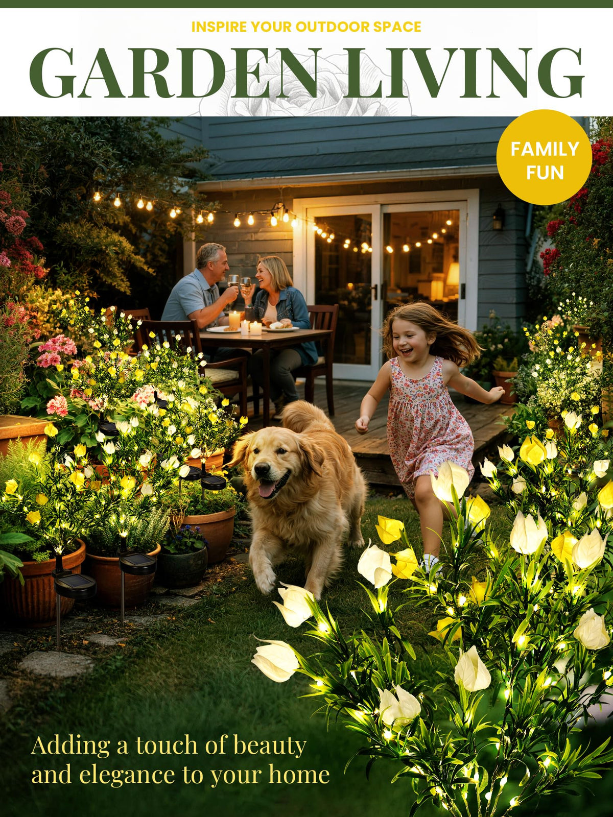 GIGALUMI ornamental lights ideal gift for Mother's Day or birthdays.
