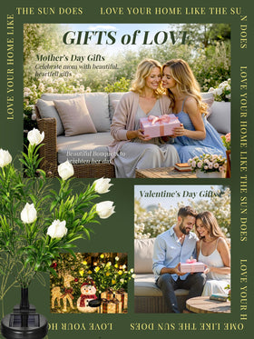 GIGALUMI yard decoration doubles as daytime focal point and night glow.