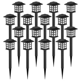 GIGALUMI solar outdoor lights pack cover showing sleek design and ready-to-install kit