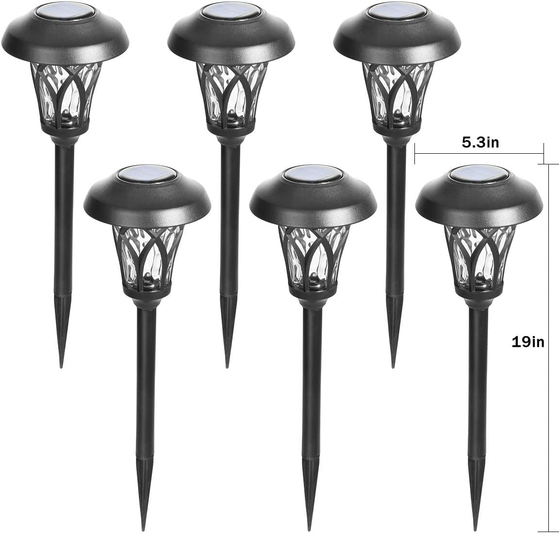 GIGALUMI energy-saving solar lighting with no wiring needed for versatility.