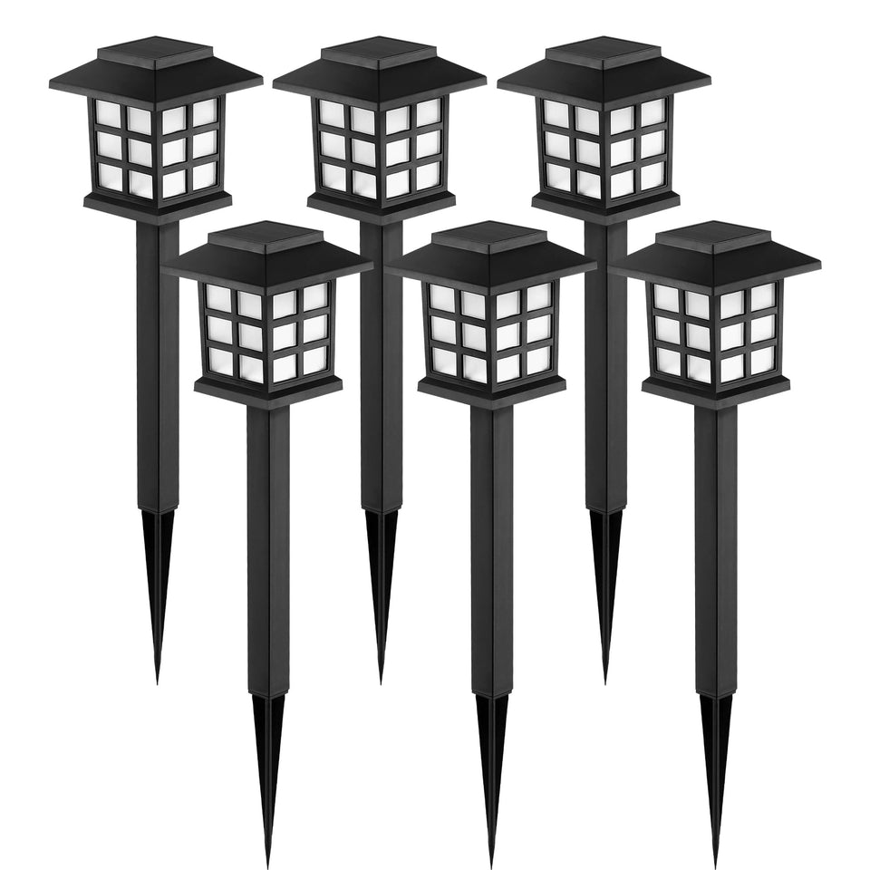 GIGALUMI solar walkway light waterproof illuminating garden paths at night
