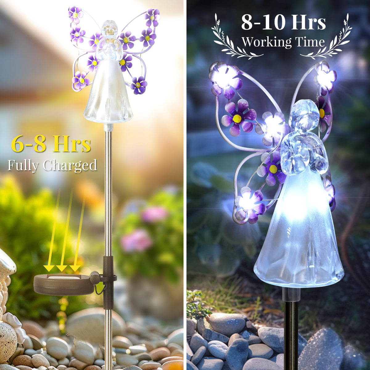 GIGALUMI stainless steel cemetery light for long-lasting outdoor use.