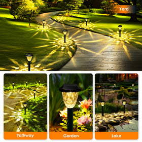 GIGALUMI pathway light IP44 waterproof for year-round use along a path