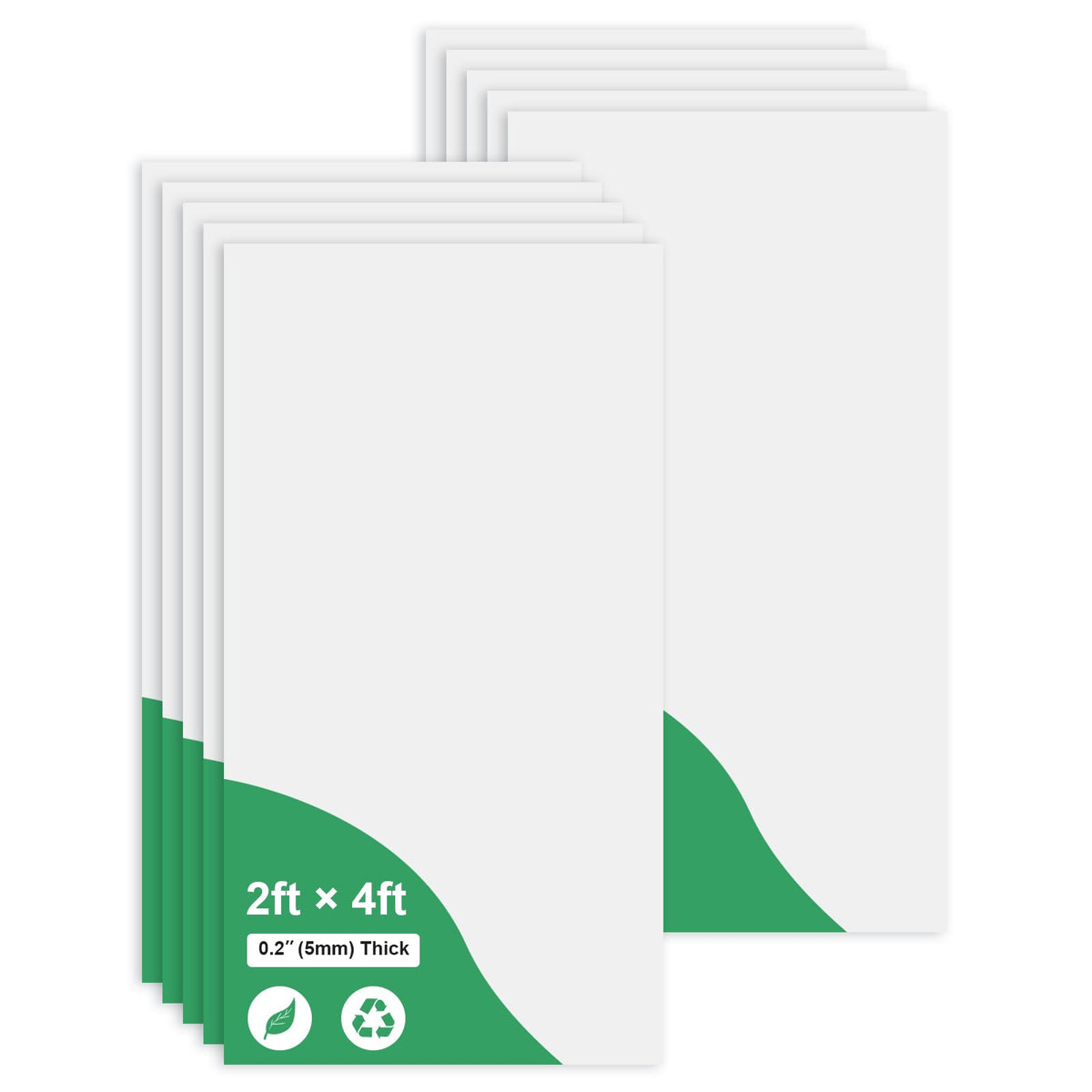 Gigrwiin smooth white drop ceiling tile with clean edges for versatile spaces.