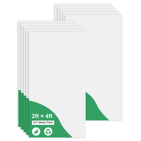 Gigrwiin smooth white drop ceiling tile with clean edges for versatile spaces.