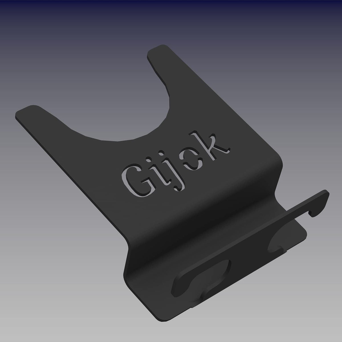 Gijok wall mount keeps grinders and accessories organized.