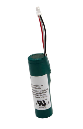 Gikysuiz PROSIXC2W battery front view ready for installation