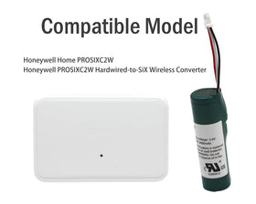 Gikysuiz PROSIXC2W battery side profile showing compact form
