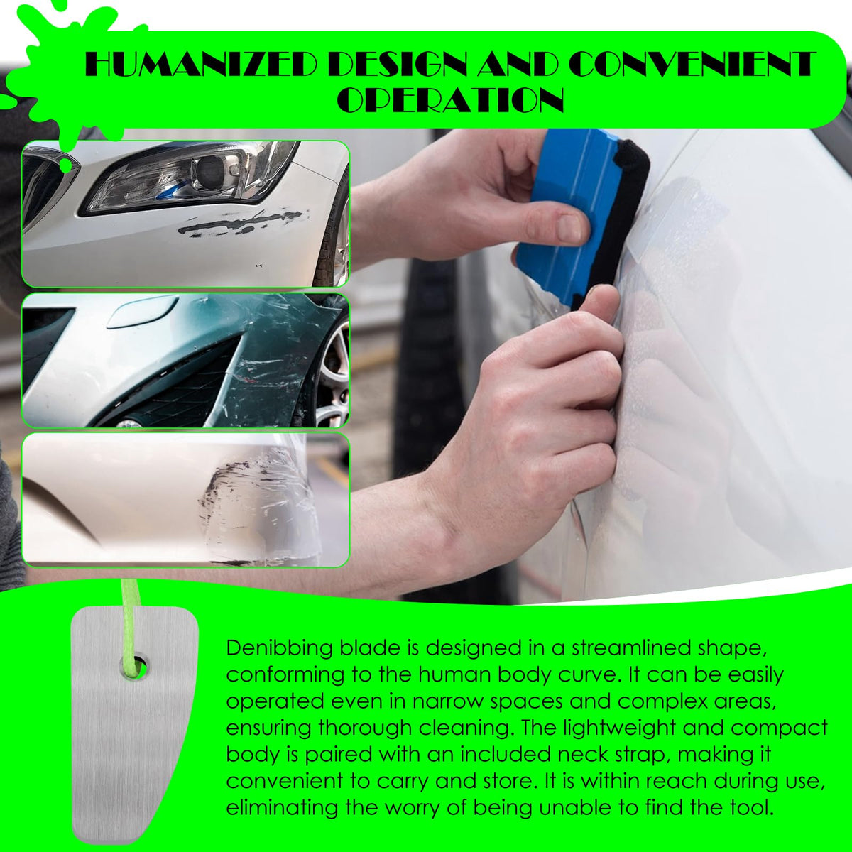 GIMANFT tool precision for removing dirt, streaks, or stains on paint.