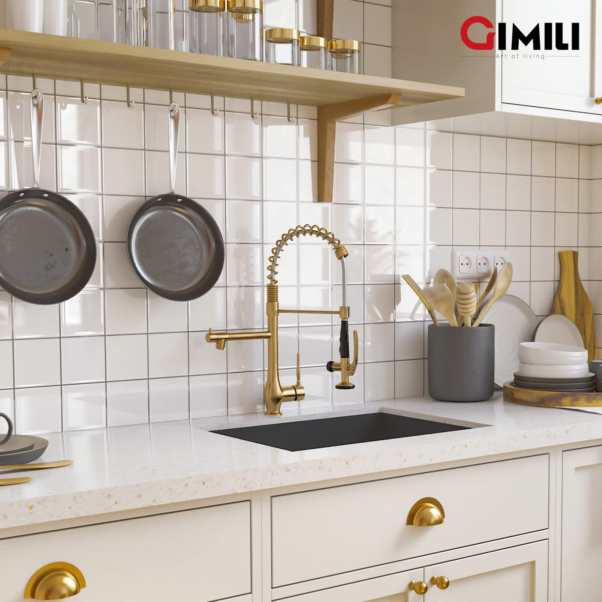 GIMILI installation guide and tools for quick setup, plumber-free