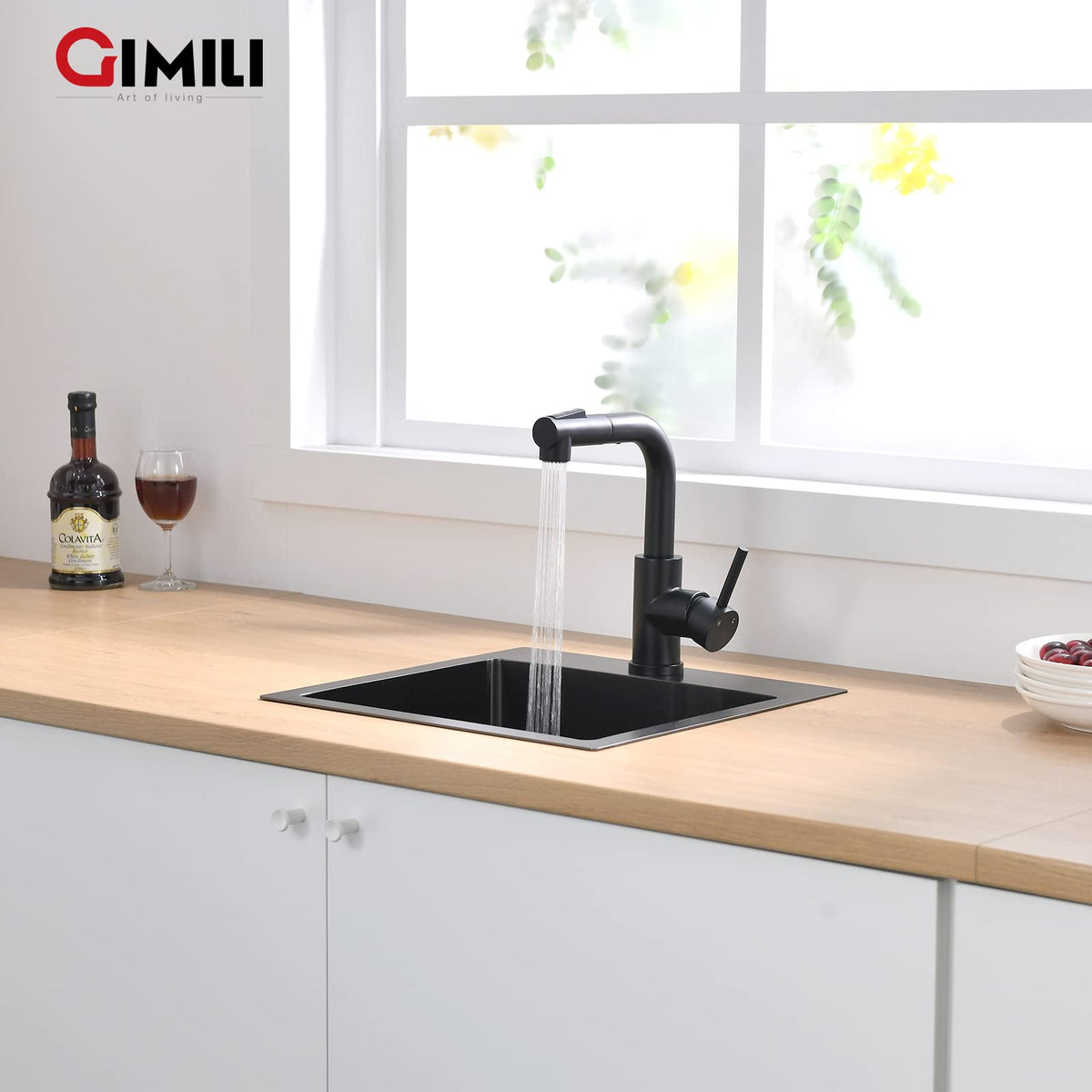 GIMILI hot and cold water supply enables easy temperature control
