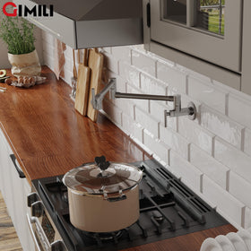 GIMILI leak-free design prevents drips during pot filling tasks.