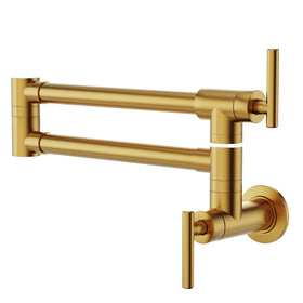GIMILI pot filler wall mount design extends reach for convenient stove-top filling