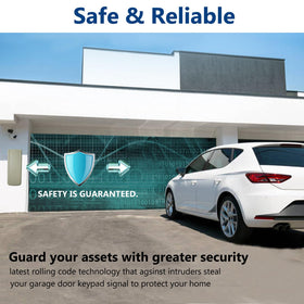 GIOATY one-touch close enables quick door operation